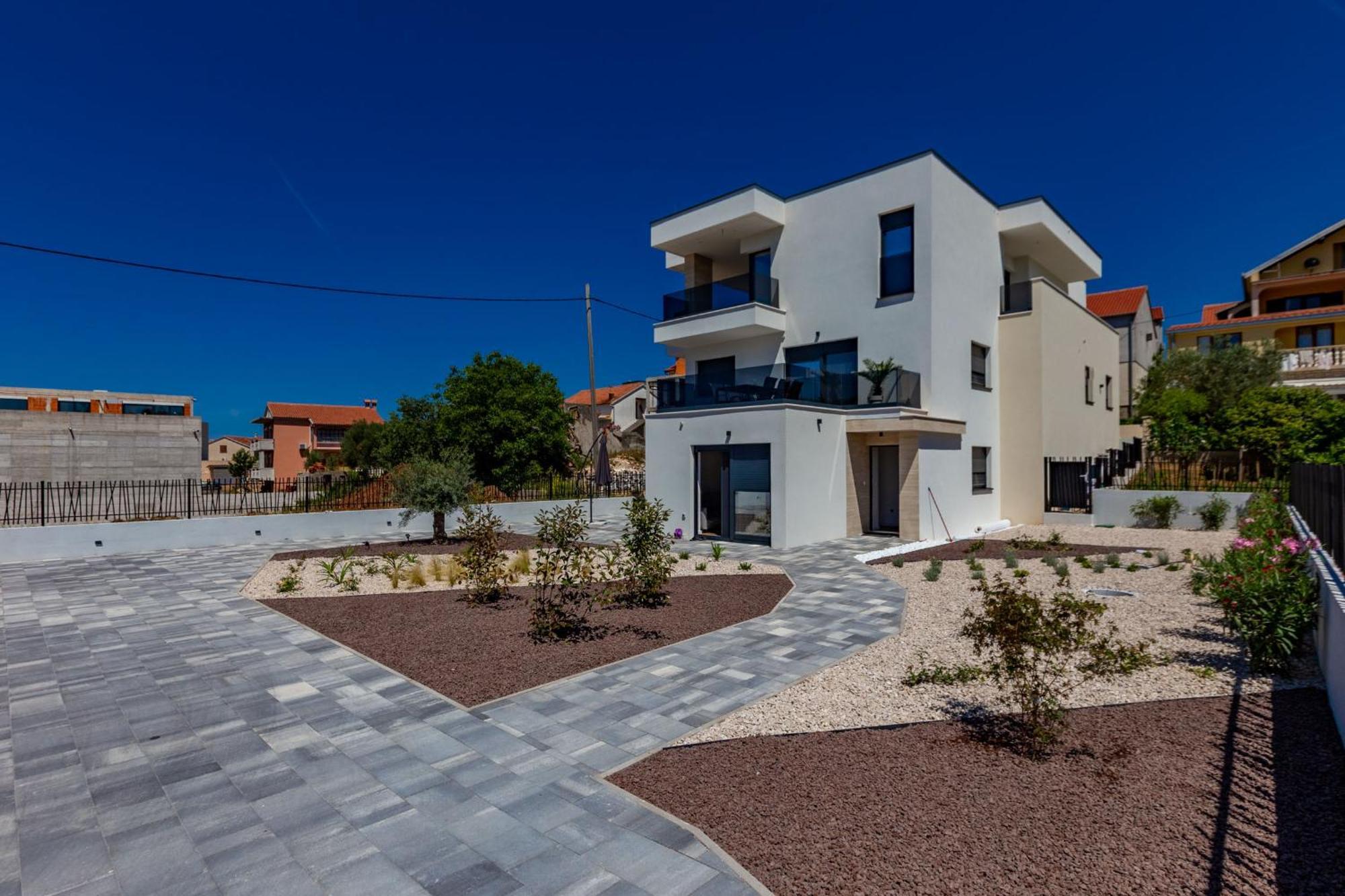 Casa Mia Apartments With Parking Zadar Eksteriør billede